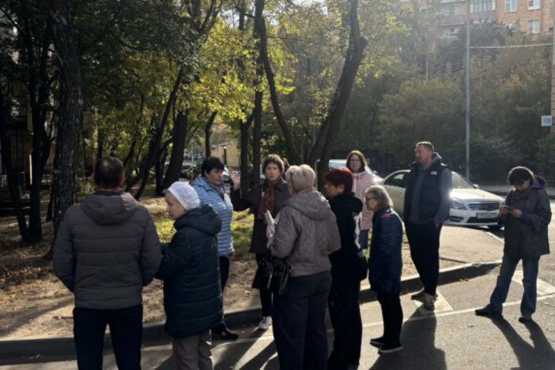 Анна Иванова приняла участие в обходе территории Богородского