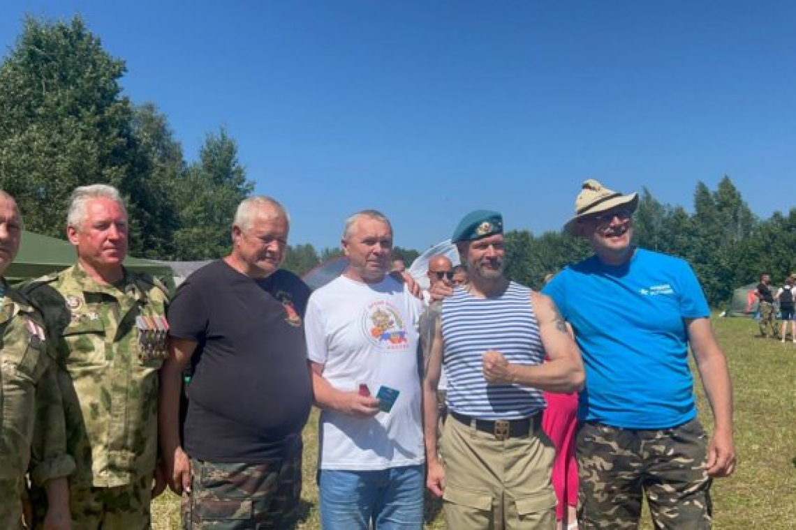 «По ZOVy Родины»: в слёте ветеранов боевых действий принял участие Андрей Пешков
