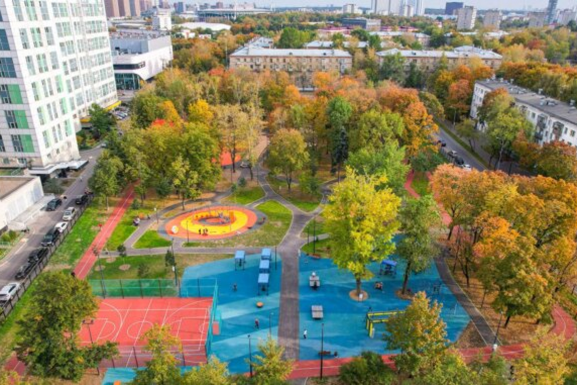Благоустройство парка «Янтарная горка» завершено