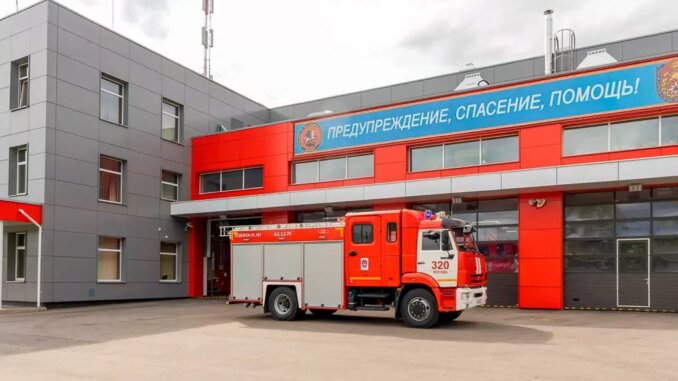 Новое пожарное депо в Богородском введут в эксплуатацию осенью